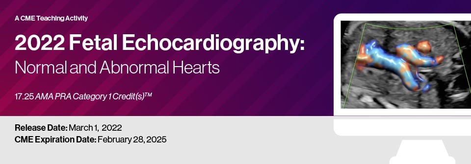 2022 Fetal Echocardiography: Normal and Abnormal Hearts (Videos)