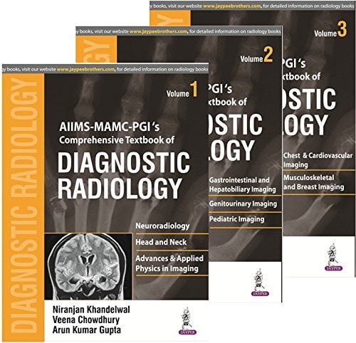 AIIMS MAMC – PGI’s Comprehensive Textbook of Diagnostic Radiology (3 Vols) (Original PDF from Publisher)