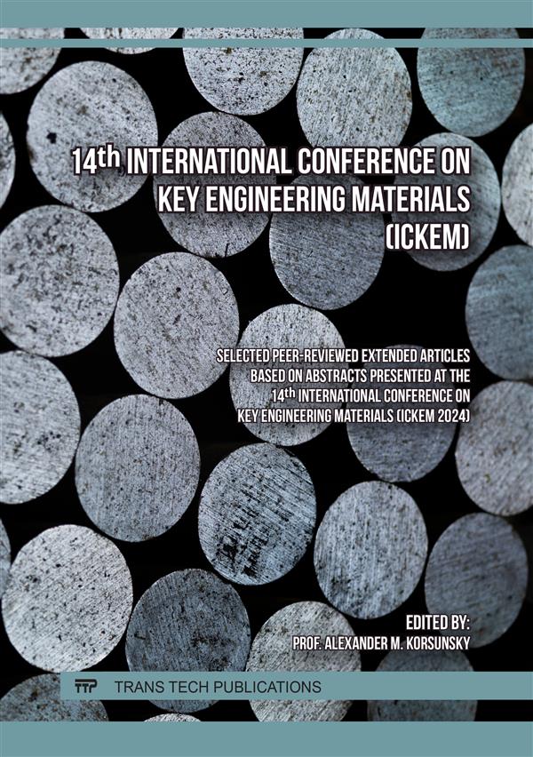 14th International Conference on Key Engineering Materials (ICKEM) (Original PDF from Publisher)