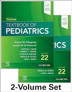 Nelson Textbook of Pediatrics, 2-Volume Set, 22nd edition (ePub+Converted PDF+Videos)