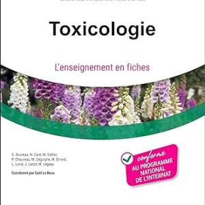 Toxicologie: L’enseignement en fiches (Original PDF from Publisher)