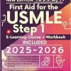 First Aid for the USMLE Step 1 2025-2026: All-in One Guide to Ace Your Medical Exam on First Try with 1500+ Practice Test Questions, Proven Strategies + E-Learning Course (EPUB + Converted PDF)