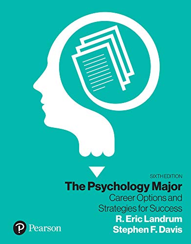 The Psychology Major: Career Options and Strategies for Success, 6th Edition (High Quality Image PDF)