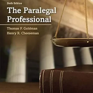 The Paralegal Professional, 6th Edition (Original PDF from Publisher)