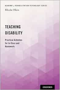 Teaching Disability: Practical Activities for In Class and Homework (Academy of Rehabilitation Psychology Series) (EPUB)