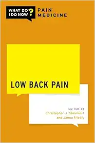 Low Back Pain: What Do I Do Now Pain Medicine (Original PDF from Publisher)