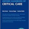 Oxford Handbook of Critical Care Medicine (Oxford Medical Handbooks), 4th Edition (Original PDF from Publisher)