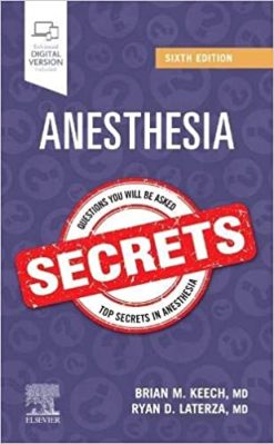 Anesthesia Secrets, 6th Edition (Original PDF from Publisher)