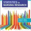 Statistics for Nursing Research: A Workbook for Evidence-Based Practice, 4th Edition (True PDF from Publisher)