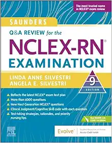 Saunders Q & A Review for the NCLEX-RN® Examination, 9th Edition (True PDF from Publisher)