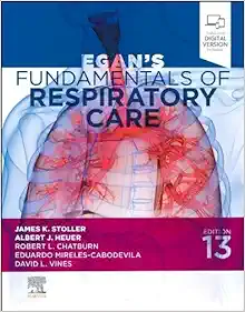 Egan’s Fundamentals of Respiratory Care, 13th edition (ePub+Converted PDF)
