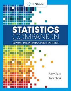 Statistics Companion: Support for Introductory Statistics (WebAssign Corequisite Solutions) (Original PDF from Publisher)