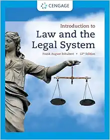 Introduction to Law and the Legal System, 12th Edition (Original PDF from Publisher)