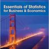 Essentials of Statistics for Business and Economics, 10th Edition (Original PDF from Publisher)