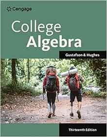 College Algebra, 13th Edition (Original PDF from Publisher)