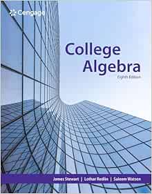 College Algebra, 8th Edition (Original PDF from Publisher)