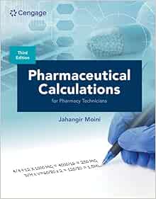 Pharmaceutical Calculations for Pharmacy Technicians, 3rd Edition (Original PDF from Publisher)