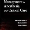 Emergency Management in Anesthesia and Critical Care (Original PDF from Publisher)