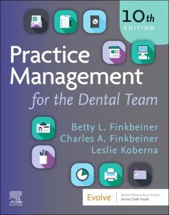 Practice Management for the Dental Team, 10th edition (True PDF)