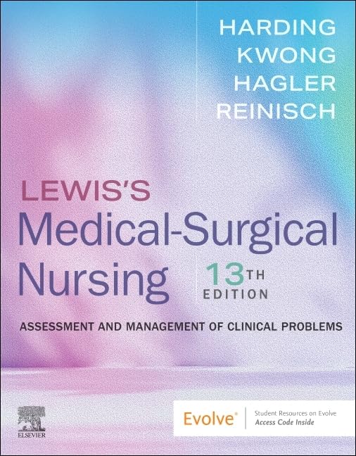 Lewis’s Medical-Surgical Nursing: Assessment and Management of Clinical Problems, 13th edition (EPUB)