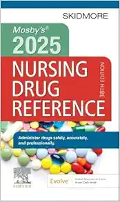 Mosby’s 2025 Nursing Drug Reference, 38th Edition (True PDF from Publisher)