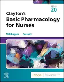 Clayton’s Basic Pharmacology for Nurses, 20th Edition (Original PDF from Publisher)