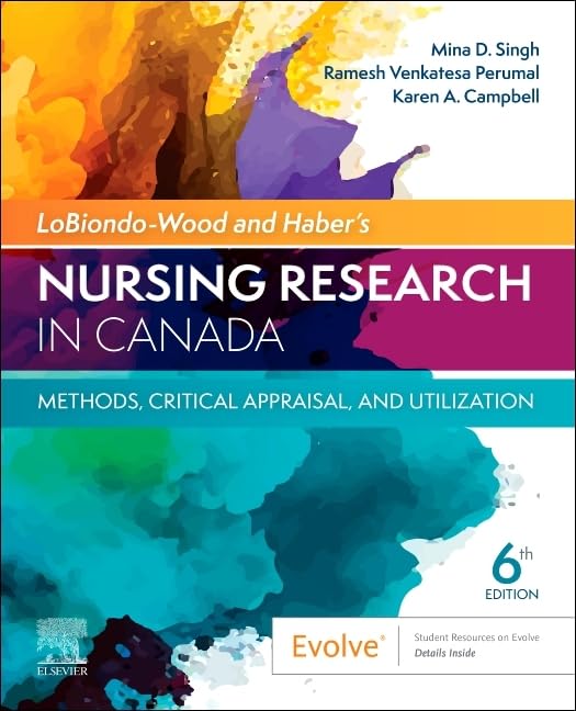 LoBiondo-Wood & Haber’s Nursing Research in Canada: Methods, Critical Appraisal, and Utilization, 6ed (Original PDF from Publisher)