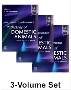 Jubb, Kennedy, and Palmer’s Pathology of Domestic Animals, 3 Volume Set, 7ed (EPUB)