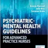 Psychiatric-Mental Health Guidelines for Advanced Practice Nurses (EPUB)
