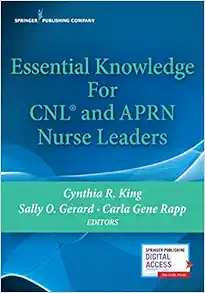 Essential Knowledge for CNL and APRN Nurse Leaders (Original PDF from Publisher)
