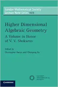 Higher Dimensional Algebraic Geometry (London Mathematical Society Lecture Note Series, Series Number 489) (Original PDF from Publisher)