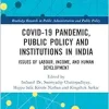 COVID-19 Pandemic, Public Policy, and Institutions in India (Routledge Research in Public Administration and Public Policy) (EPUB)