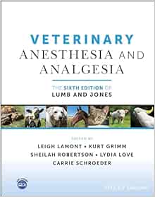 Veterinary Anesthesia and Analgesia, The 6th Edition of Lumb and Jones (EPUB)