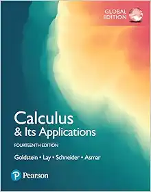 Calculus & Its Applications, Global Edition, 14th Edition (Original PDF from Publisher)
