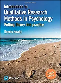 Introduction to Qualitative Research Methods in Psychology: Putting Theory Into Practice, 4th Edition (Original PDF from Publisher)