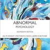 Abnormal Psychology Global Edition, 18th Edition (Original PDF from Publisher)