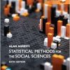 Statistical Methods for the Social Sciences, Global Edition, 6th Edition (Original PDF from Publisher)