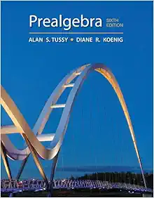 Prealgebra, 6th Edition (Original PDF from Publisher)