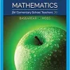 Mathematics for Elementary School Teachers, 7th Edition (Original PDF from Publisher)
