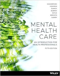 Mental Health Care: An Introduction for Health Professionals, 5th Edition (Original PDF from Publisher)