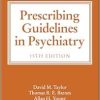 The Maudsley Prescribing Guidelines in Psychiatry, 15th edition (Original PDF from Publisher)