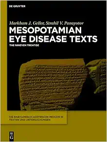 Mesopotamian Eye Disease Texts: The Nineveh Treatise (Original PDF from Publisher)