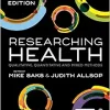 Researching Health: Qualitative, Quantitative and Mixed Methods, 3rd Edition (Original PDF from Publisher)