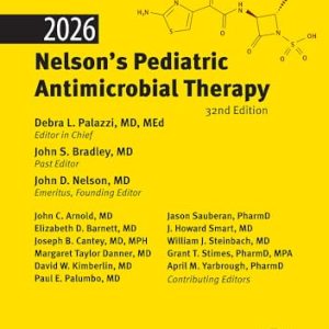 2026 Nelson’s Pediatric Antimicrobial Therapy, 32th edition (Original PDF from Publisher)