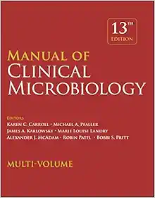 Manual of Clinical Microbiology, 4 Volume Set (ASM Books), 13th edition (Original PDF from Publisher)