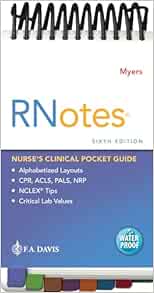 RNotes®: Nurse’s Clinical Pocket Guide, 6th Edition (Original PDF from Publisher)