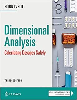 Dimensional Analysis: Calculating Dosages Safely, Third Edition (EPUB + Converted PDF)