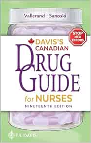 Davis’s Canadian Drug Guide for Nurses, 19th Edition (EPUB)
