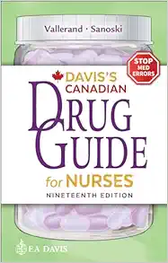 Davis’s Canadian Drug Guide for Nurses, 19th Edition (Original PDF from Publisher)