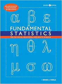 Fundamental Statistics for the Social, Behavioral, and Health Sciences, 2nd Edition (High Quality Image PDF)